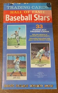 1961 Golden Press Hall of Fame Baseball Stars 33 Funtime Trading Cards EX-MT - Picture 1 of 6