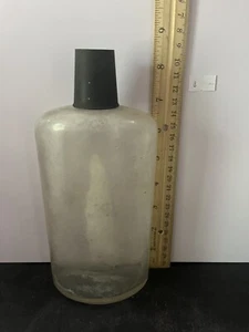 Antica bottiglia di liquore in bottiglia di pinta scavata Cleveland Ohio vino whisky vintage (#8) - Foto 1 di 3