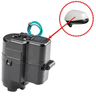 Conjunto de motor de espejo retrovisor plegable eléctrico para Mitsubishi Outlander/ASX/RVR 2010-2013 Foto 1 de 4