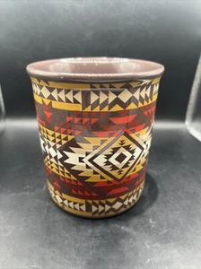 PENDLETON Woolen Mills Coffee Mug Cup Southwestern Aztec Pattern RARE - Picture 1 of 6