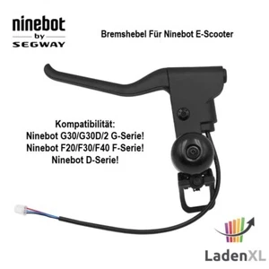 Segway Ninebot Bremshebel mit Klingel Kompatibel mit F-Serie & G-Serie! Zubehör!