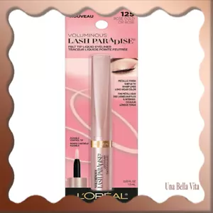 Loreal voluminöser Wimpernparadies Filzspitze flüssiger Eyeliner ~ Roségold - Bild 1 von 3