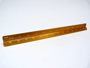 Regla escala tren modelo hobby pegajoso Icky para 1/160 1/148 1/87 1/76 1/48 1/43 - Imagen 1 de 4