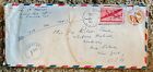 1940s WW2 6c Coil US Navy Censored Signed to Long Island New York Classic.