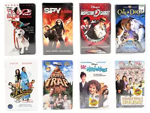 8x Neu Versiegelt Disney WB Live Action VHS Klappfilme Lot, Katzen & Hunde - Bild 1 von 17