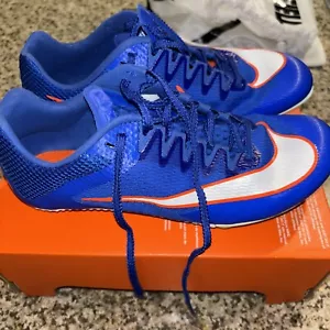 Nike Zoom Rival Sprint Track Field Spikes Blue Men"s 5.5 /Women"s 7, New, Read - Picture 1 of 8