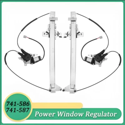 For 92-14 Ford E150 E250 E350 Van 3-Door Front Left Right Power Window Regulator - Изображение 1 из 4