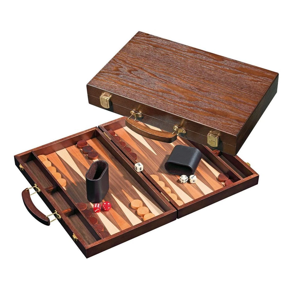 Philos 1109 Backgammon Syros Medium Koffer Gesellschaftsspiel