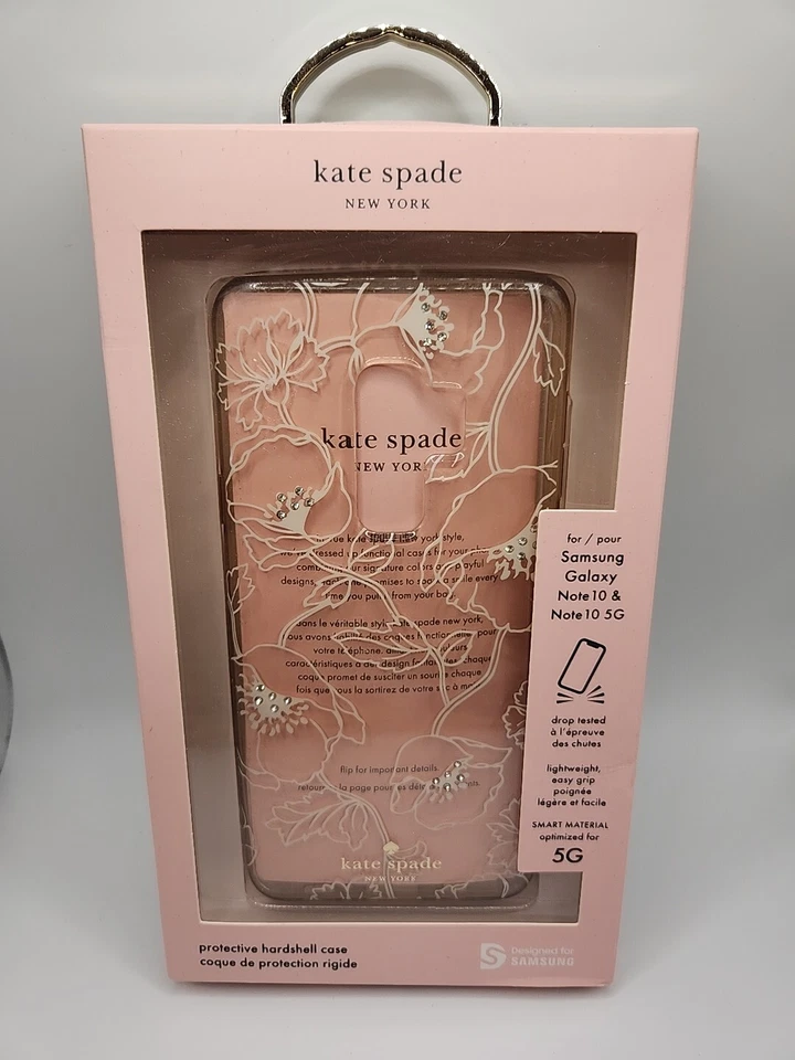 Funda Kate Spade para Galaxy Note 10 Note 10 5G Hollyhock Floral (No para Plus) Foto 1 de 1