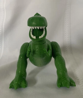Disney Pixar Toy Story Mattel Rex 6" Action Figure: 2013 Mouth Open Legs Jump Foto 1 de 4