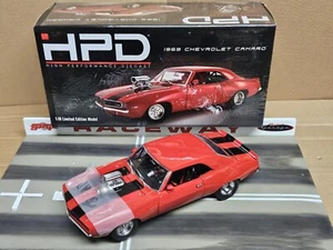 GMP ACME 1:18 BLEM 1969 CHEVROLET CAMARO HOLESHOT HPD EXCLUSIVE #445 51451-A - Picture 1 of 15
