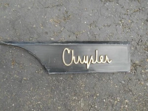 MOPAR 1962 Chrysler 300H passenger side fender trim New Yorker nameplate 413 - Picture 1 of 5