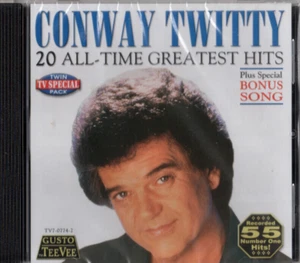 Conway Twitty - 20 All Time Greatest Hits [New CD] - Picture 1 of 2