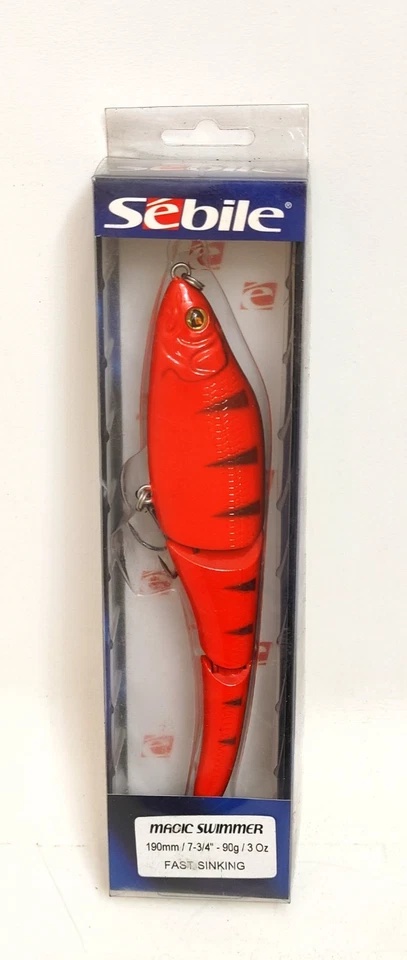 Isca de pesca articulada afundamento rápido Sebile Magic Swimmer 190 - Imagem 1 de 1