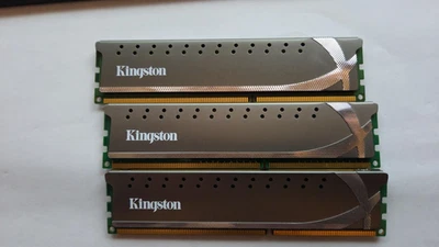 Kingston HyperX Genesis 8GB (3×4GB) DDR3-1600 KHX1600C9D3X2K2/8GX(2GB,2GB,4GB) — 第 1/2 张图片