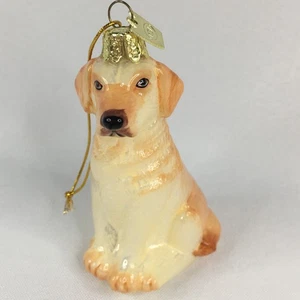 Kurt S Adler Golden Labrador Retriever Glas Weihnachtsschmuck KSA Hundelabor - Bild 1 von 16