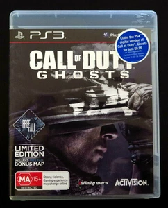 Sony Playstation 3 PS3 Call Of Duty Ghosts Video Game AU Version Used GC - Picture 1 of 3