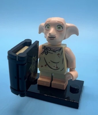 Harry Potter Dobby The Elf w/ sock & book CUSTOM MINIFIG MINI FIGURE - Image 1 of 4