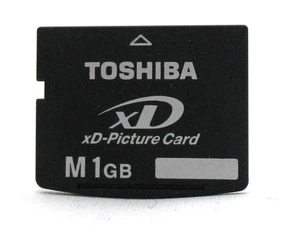 1GB TOSHIBA XD MEMORY CARD TYPE M FOR FUJI FINEPIX/OLYMPUS CAMERAS 1 GB - Picture 1 of 3