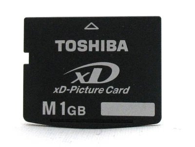 1GB TOSHIBA XD MEMORY CARD TYPE M FOR FUJI FINEPIX/OLYMPUS CAMERAS 1 GB - Image 1 of 3