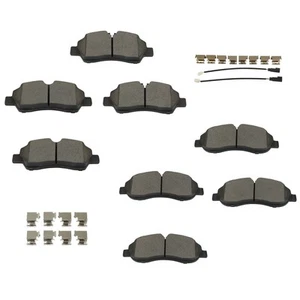 Front & Rear Ceramic Brake Pads for Ford Transit-150 Transit-250 Transit-350 - Picture 1 of 6