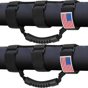 moveland Überrollbügel Haltegriffe mit US-Flagge, 2 x Griff für schwarz - Bild 1 von 6