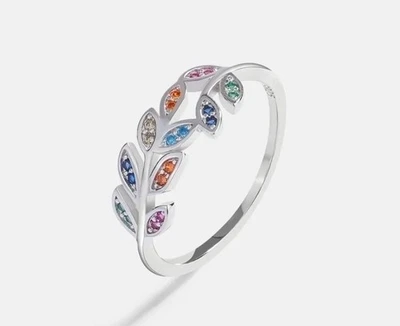 Anello in Argento 925 Sterling Donna Misura 11 Italia - Immagine 1 di 4