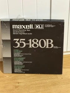 Carrete a carrete de cinta real a real MAXELL XL1 35-180B - Imagen 1 de 15