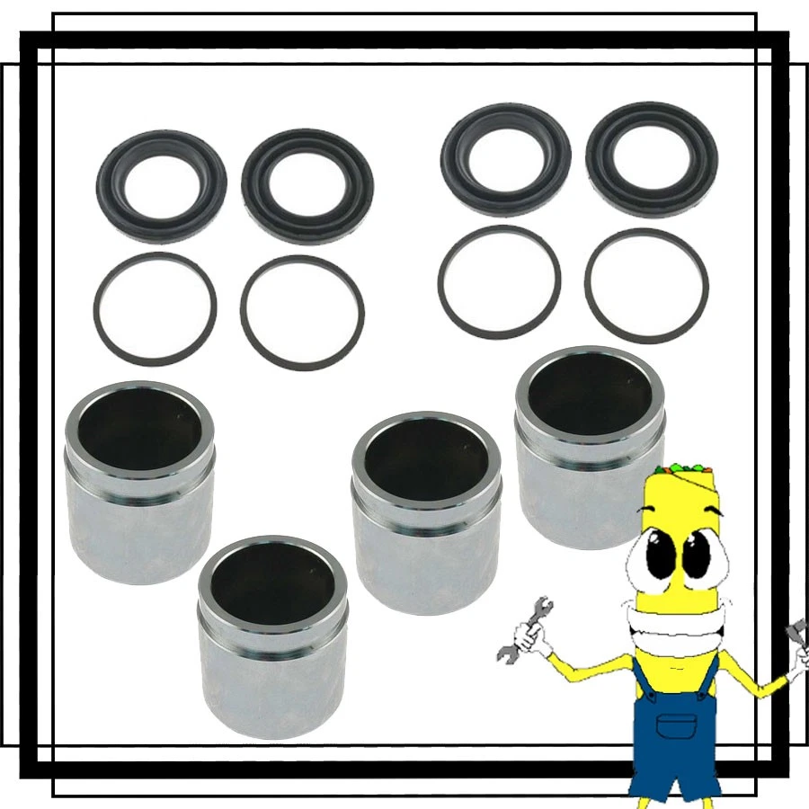 Kit de reparación de pistón de pinza de freno delantero para Chevrolet Corvette 1997-2004 Foto 1 de 1
