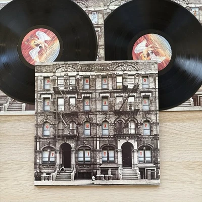 Led Zeppelin ‎Physical Graffiti 1975 OG US Press Swan 2LP Complete W/Sleeves! - Imagem 1 de 4