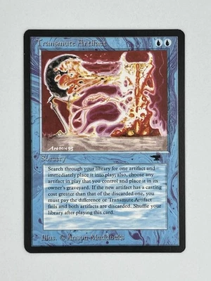 MTG TRANSMUTE ARTIFACT #4 Antiquities Regular MT Magic The Gathering - Image 1 of 2
