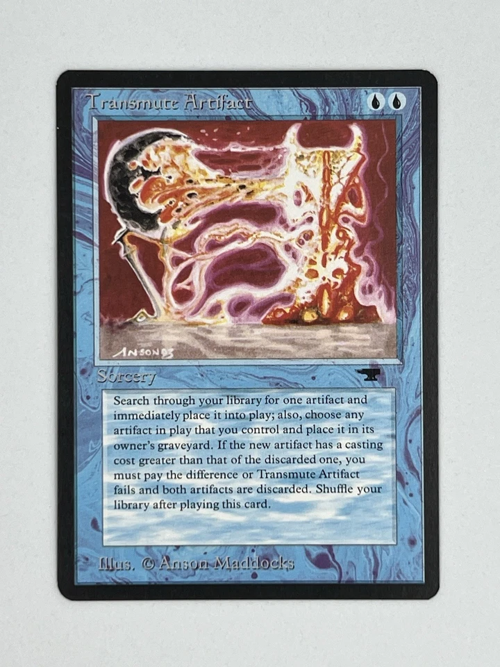 MTG TRANSMUTE ARTIFACT #4 Antiquities Regular MT Magic The Gathering - Image 1 of 2