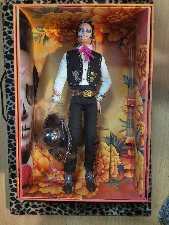 Boneca Barbie Dia De Muertos Ken 2025 nova - Imagem 1 de 4