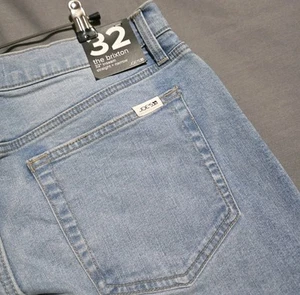 Joes Jeans Herren 32x32 Brixton Slim Straight hellblau Waschung Stretch Denim NEU - Bild 1 von 4
