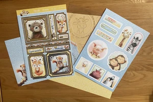 Hunkydory Animal Antics - Your Special Day Card Making Kit inc Papers & Acetate - Picture 1 of 6