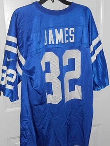VINTAGE EDGERRIN JAMES COLTS NIKE JERSEY SIZE XL - Picture 1 of 3