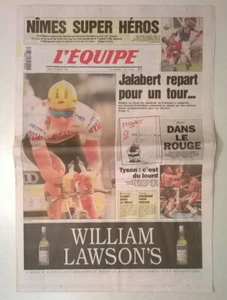 L'EQUIPE N°15.510 du 18/03/1996 - Jalabert gagne Paris-Nice/ Galles-France 16-15 - Picture 1 of 7