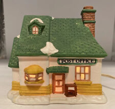 Dickens Collectables Post Office Holiday Expressions Lighted Village Building