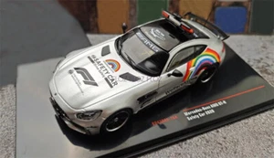 1:43 para IXO para Mercedes para Benz para AMG para GT-R para coche de seguridad 2020 plateado - Imagen 1 de 8