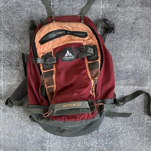 Men's Vintage Y2K Vaude Daytour 26 L Internal Frame Red Hiking Day Pack Backpack - Picture 1 of 5