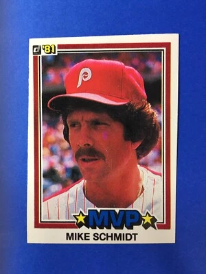 1981 Donruss #590 MIKE SCHMIDT MVP * NM-MT or Better E5123404 - Image 1 of 4