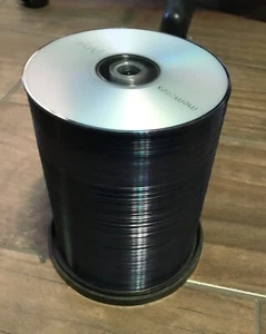 Memorex Blank DVD-R Pack of 100 16x 4.7 GB 120 min Open but Unused - Afbeelding 1 van 2