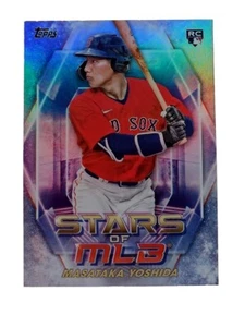 2023 Topps Series 2 Stars Of MLB Chrome Masataka Yoshida RC #60 Boston Red Sox - Picture 1 of 2