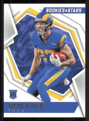 2021 Rookies and Stars #138 Jacob Harris RC - Image 1 of 2