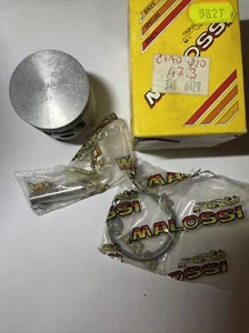 KIT PISTONE FASCE Ø47.3 SPINOTTO 10mm MALOSSI PIAGGIO CIAO BRAVO SI 50 3486429 - Imagen 1 de 3