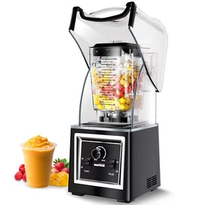 Wantjoin Professional Grade Blender - Soundproof & Quiet Commercial Blenders ... - Picture 1 of 6