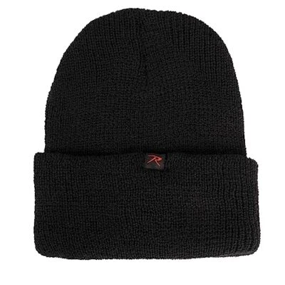 Rothco Black Wool Watch Cap 58381 - Image 1 of 3