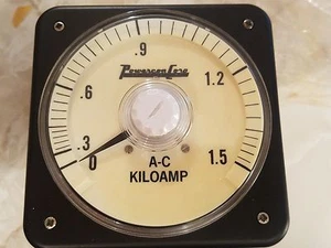 Vintage Powercon Corp Meter Range 0-1.5 AC Kiloamp - NEW IN BOX - Picture 1 of 1