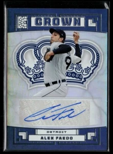 2022 Panini Capstone Crown Autographs #C-AF Alex Faedo - Picture 1 of 2