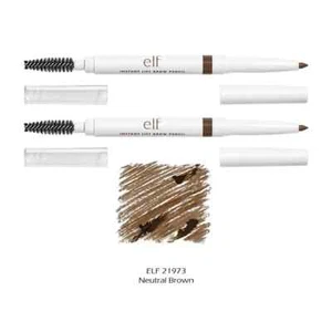 E.l.f. Cosmetics Instant Lift Brow Pencil 2-Pack,Neutral Brown - Picture 1 of 1